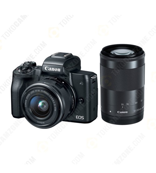 Canon EOS M50 Kit 15-45mm + 55-200mm 